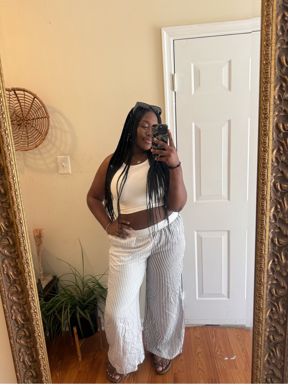 Striped pants